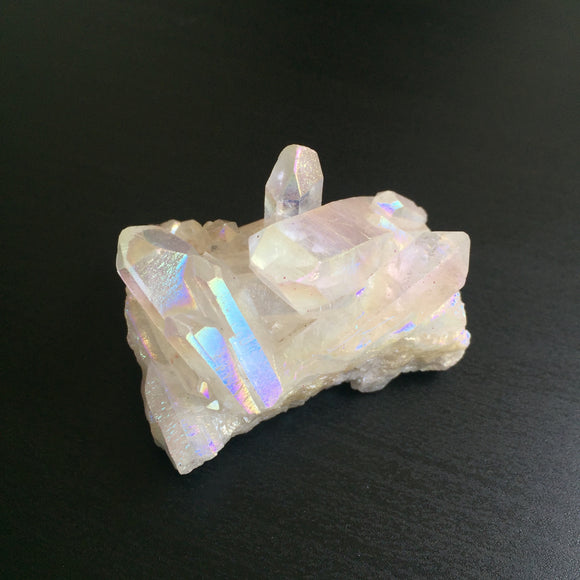 Angel Aura White Crystal Quartz Cluster