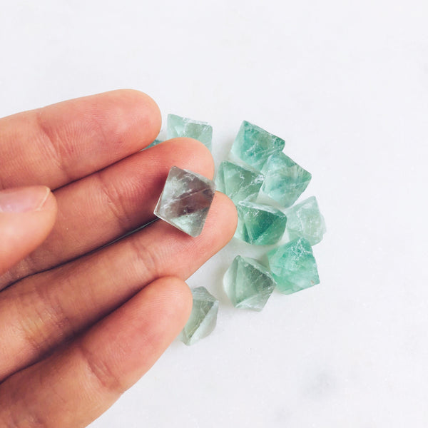 Raw Fluorite Crystal - Crystal Of A Kind